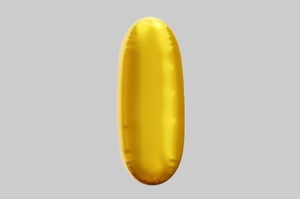 Preview: Golden Letter I Balloon
