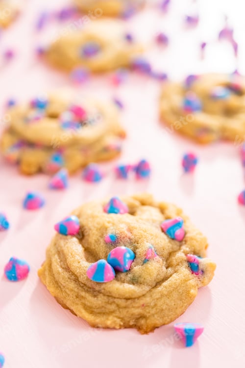 Preview: Unicorn chocolate chip cookie