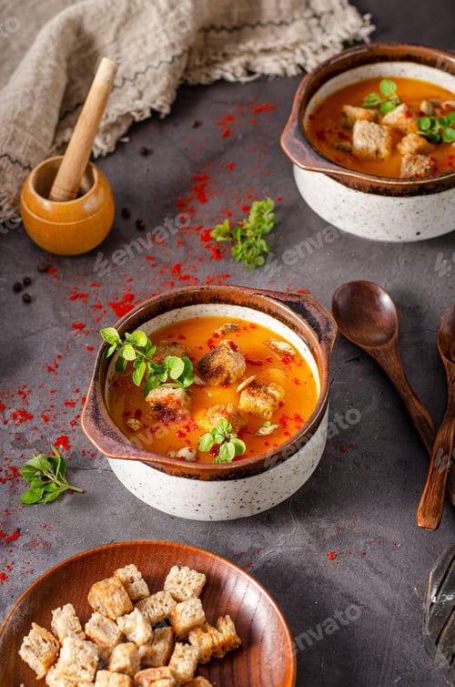 Preview: Pumpkin chilli soup
