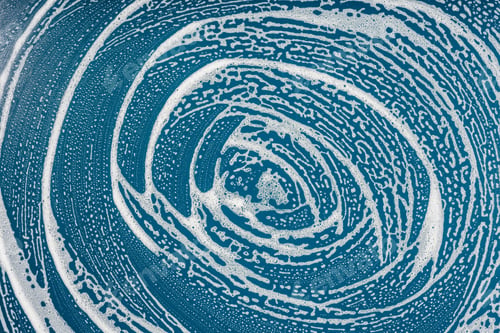 Preview: Drops- Liquid Foam. Fluid Aqua- Abstract Pattern Nature. Background- Cleansing Wash. Shampoo
