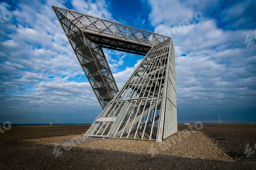 Preview: Beautiful shot of Saarpolygon near Volklingen, Germany