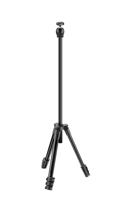 Preview: photo tripod isolated on white