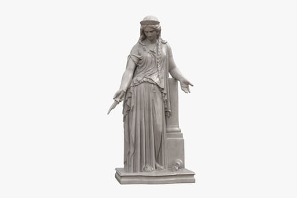 Preview: Medea with Knife: Ancient Marble Sculpture