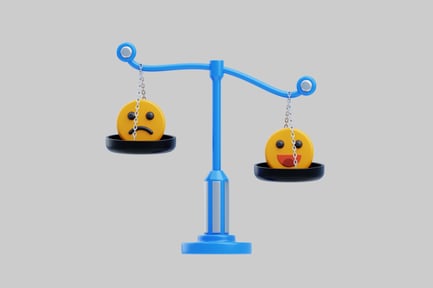 Vista previa: Balanza con emojis