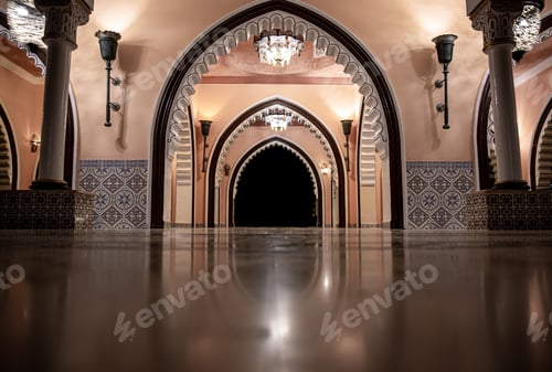 Preview: The interior is in a traditional oriental style.