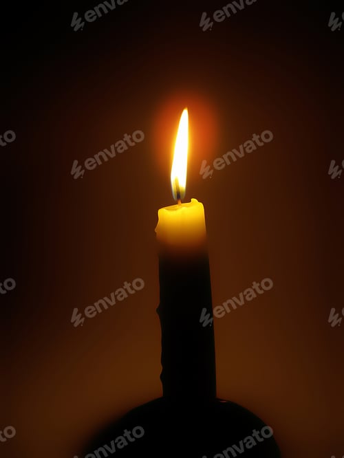Preview: burning candle