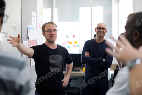 Preview: Startup Business Team Brainstorming on Meeting Workshop