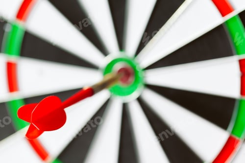 Preview: dartboard business success concept