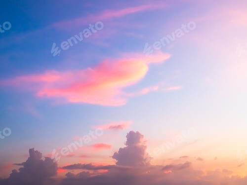 Preview: Sky sunset evening sunrise cloud weather