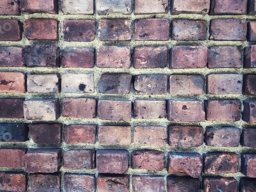 Visualização: Parede de tijolos