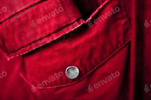 Preview: Outerwear in bright trendy color 2023 viva magenta. Close-up of a textile background.