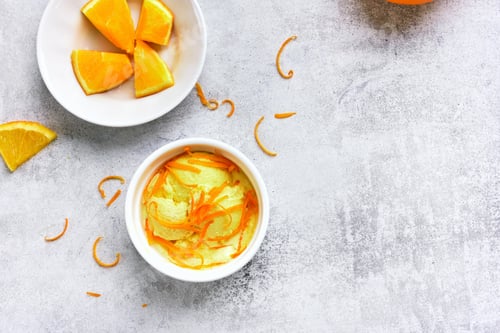 Preview: Fruit orange ice cream