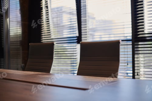Preview: Conference room in office. Modern meeting room for business negotiations and business meetings