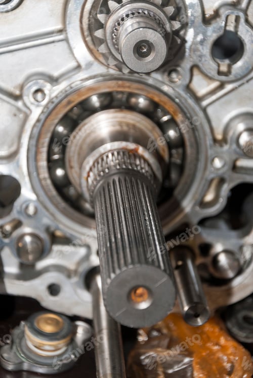 Preview: Used mechanical motor cogs