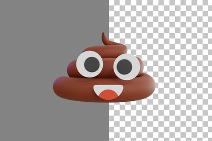 Preview: Poop Emoji 3D Icon