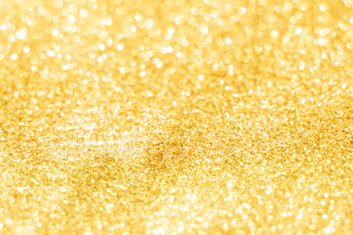 Preview: Gold glitter defocused texture background. gold christmas abstract background