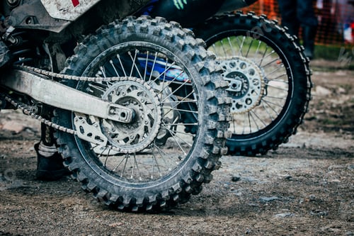 Preview: Wheel of enduro bike