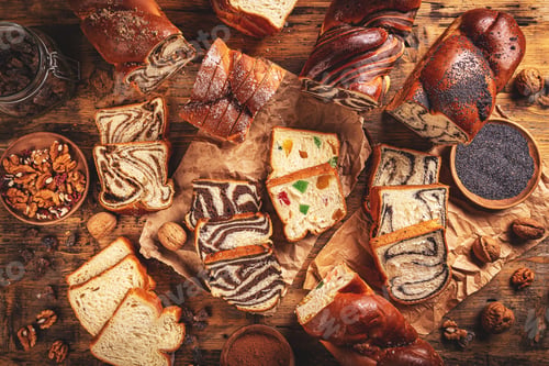 Preview: Sweet bakery product assortment