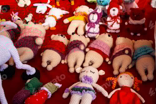 Preview: Crocheted toy animals and dolls