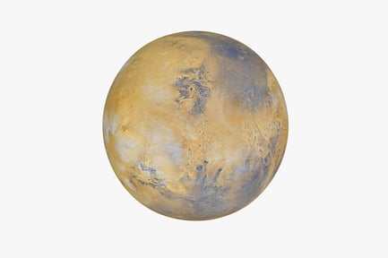 Preview: Mars surface features and topography