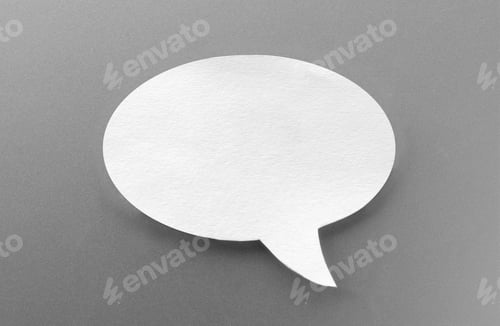 Preview: one speech bubbles