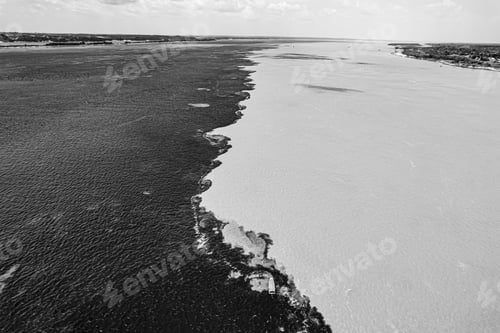 Preview: Wedding rivers on the Amazon. Rio Negro, Brazil.