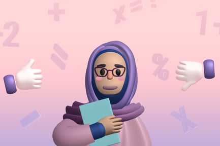 Visualização: Professor muçulmano