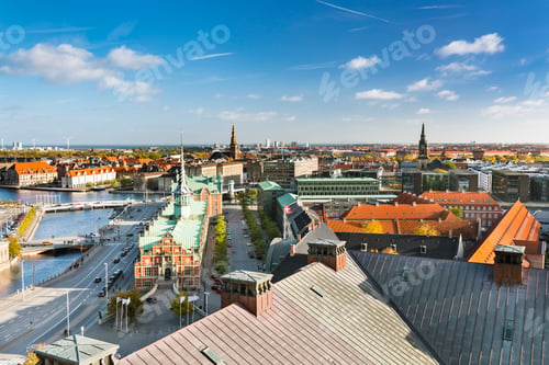Preview: Copenhagen Borsen and Center View, Denmark