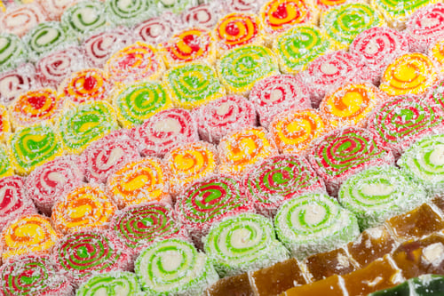 Preview: Assorted traditional turkish delight