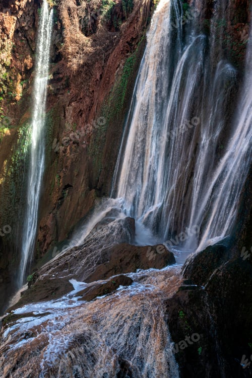 Preview: Breathtaking Ouzoud waterfalls cascade through the stunning Moroccan landscape