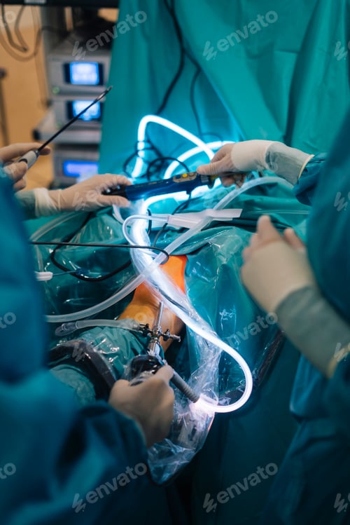 Preview: Team of surgeons operating in the hospital