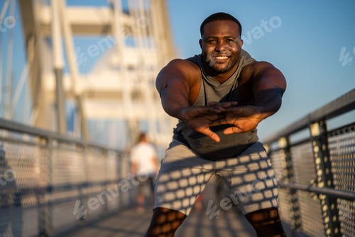 Preview: Man exercising outdoor
