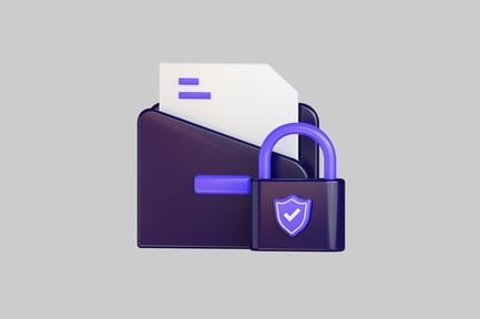 Locked document folder