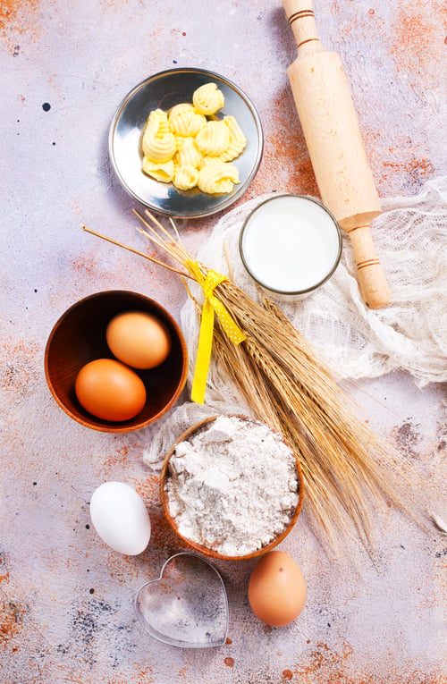 Preview: ingredients for baking