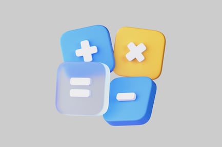 Preview: Arithmetic operations button set