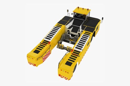 Towbarless Aircraft Tractor - Deck Towing Vehicle
