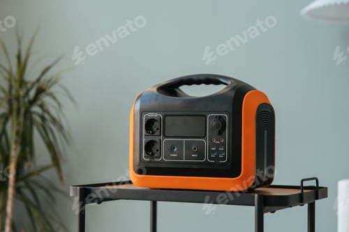Preview: portable power station at home interior