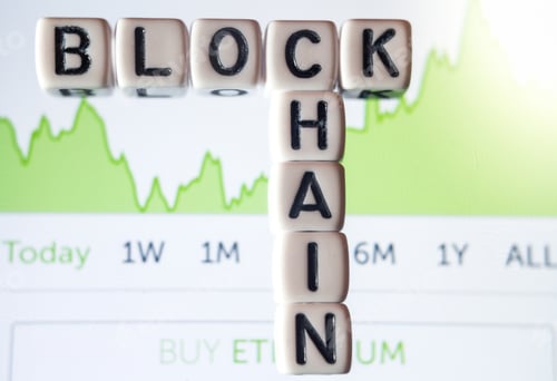 Preview: Blockchain dices on phone screen