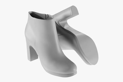 Preview: Elegant Women's Heeled Ankle Boots
