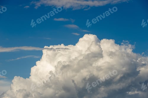 Preview: colorful dramatic sky with cloud at sunset