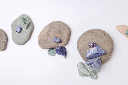 Preview: Magic crystals, spiritual esoteric practice for relax and meditation