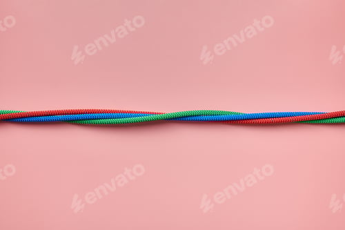 Preview: Nylon twisted ropes tied the knot