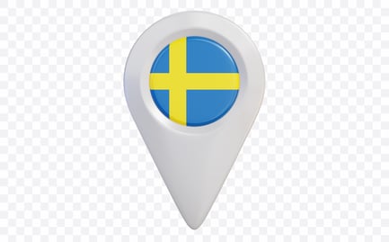 Preview: Sweden Location Pin