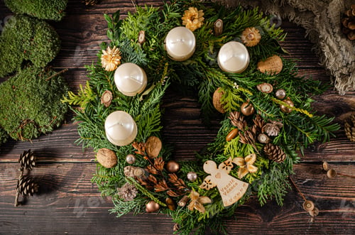 Preview: Christmas decoration wreath
