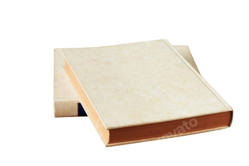 Preview: book on white background