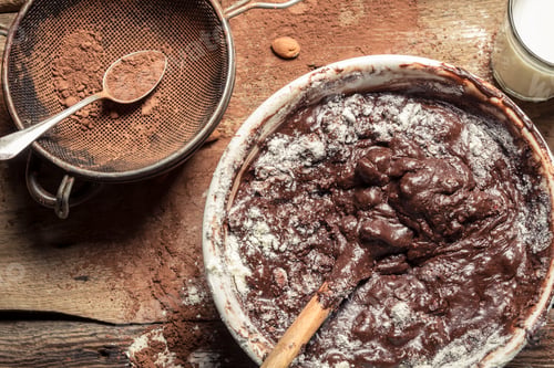 Preview: Mess when preparing homemade chocolate