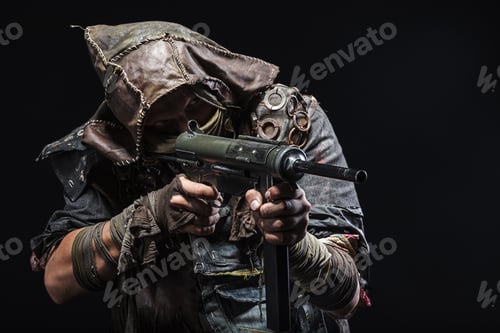 Preview: survivor with homemade weapons