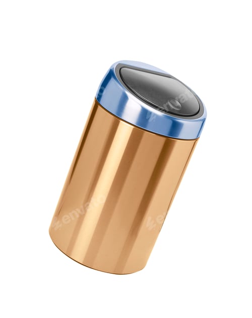 Preview: Refuse bin isolated on white background