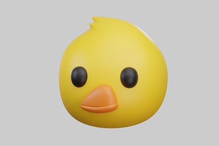 Preview: Yellow duck head