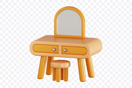 Preview: Elegant Dressing Table